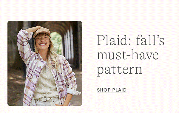 SHOP PLAID