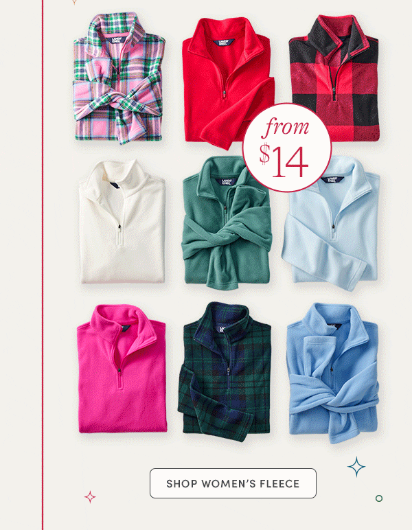 SHOP WOMEN'S FLEECE