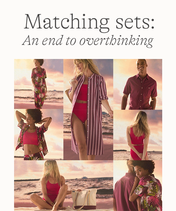 MATCHING SETS: AN END TO OVERTHINKING
