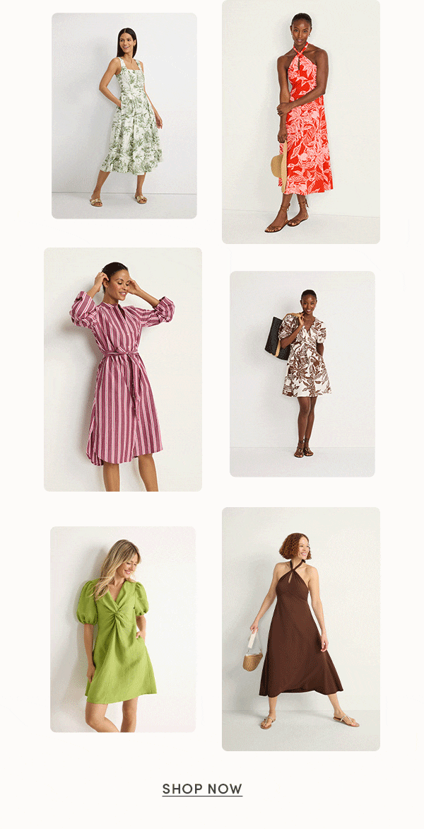 SHOP DRESSES