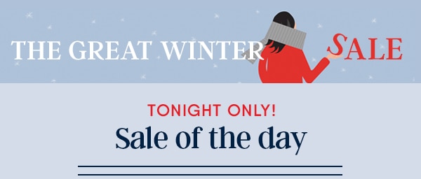 Tonight only! Discover the exclusive offer.