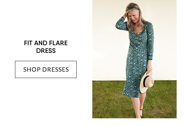 Click to shop women's dresses.