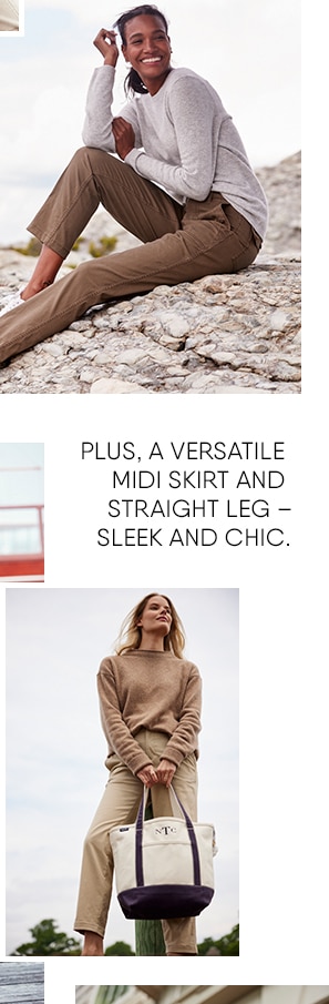 Click to shop straight leg chinos.