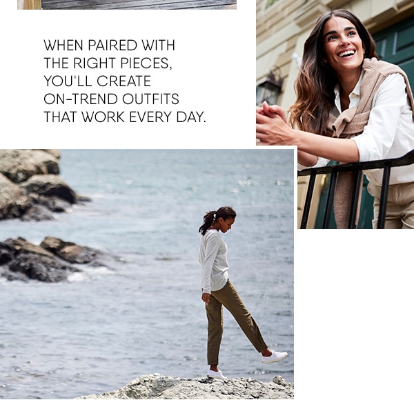 Click to shop everyday chinos.