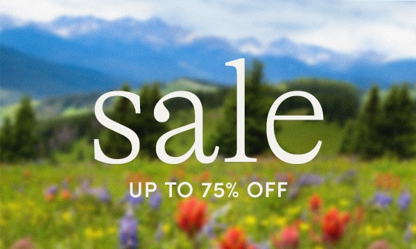 sale, UP TO 75% OFF