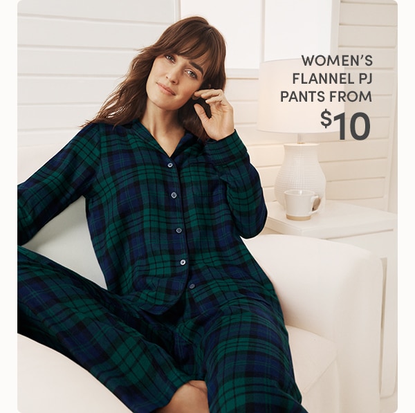 Click to shop women's pajamas.