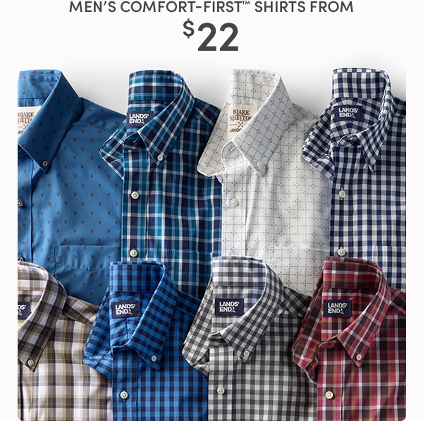 Click to shop men's tops.