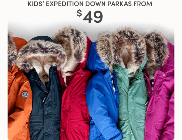 Click to shop kids' coats & jackets.