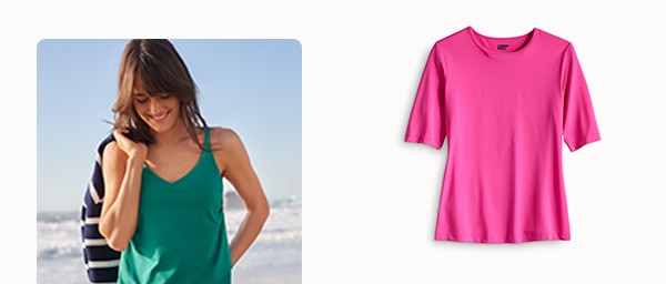Click to shop women's swim.