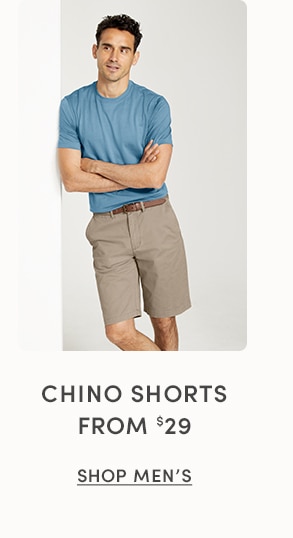 Click to shop men's shorts.