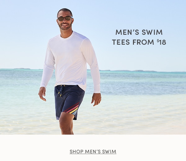 Click to shop men's swim.