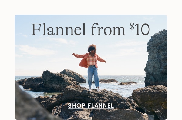 Flannel from $10