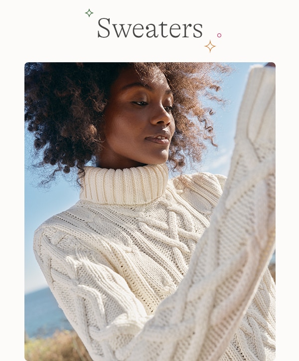 SHOP SWEATERS