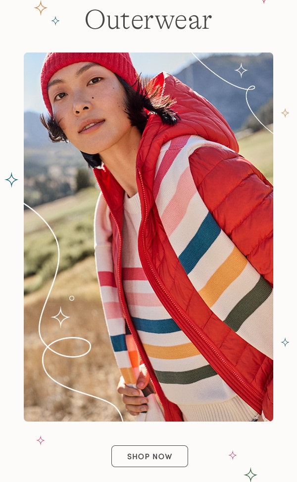 SHOP OUTERWEAR