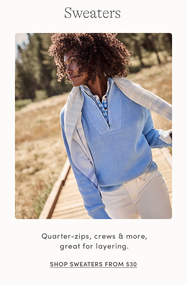 SHOP SWEATERS