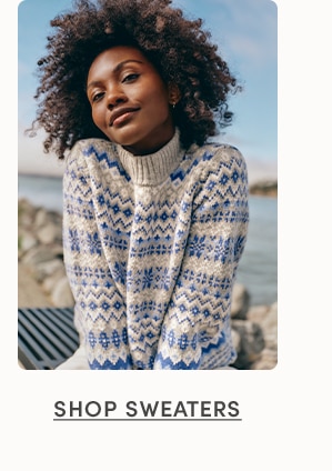 SHOP SWEATERS