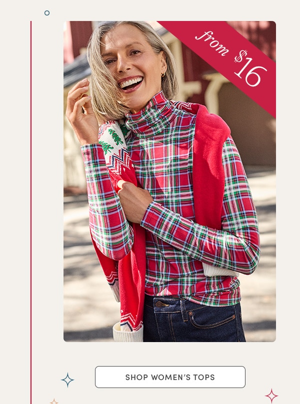 SHOP WOMEN'S TOPS