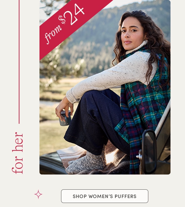 SHOP WOMEN'S PUFFERS