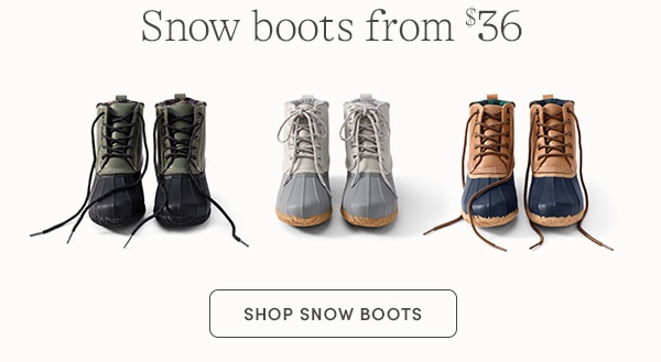 SHOP SNOW BOOTS