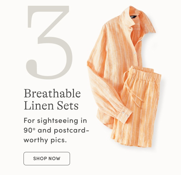 SHOP BREATHABLE LINEN SETS