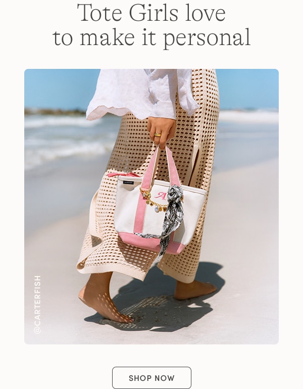 TOTE GIRLS LOVE TO MAKE IT PERSONAL