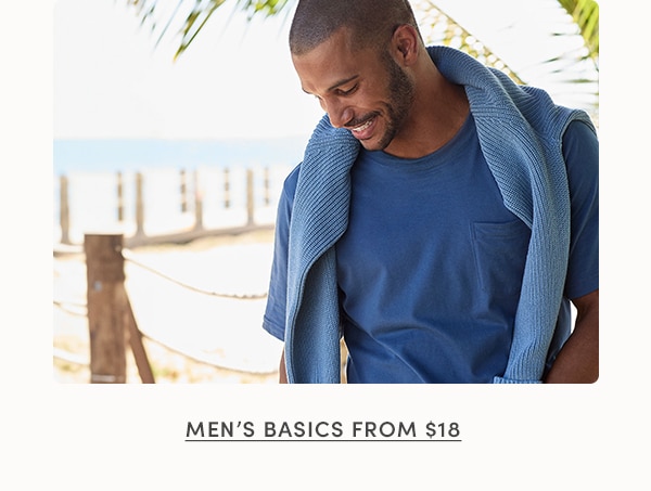 SHOP MEN'S BASICS