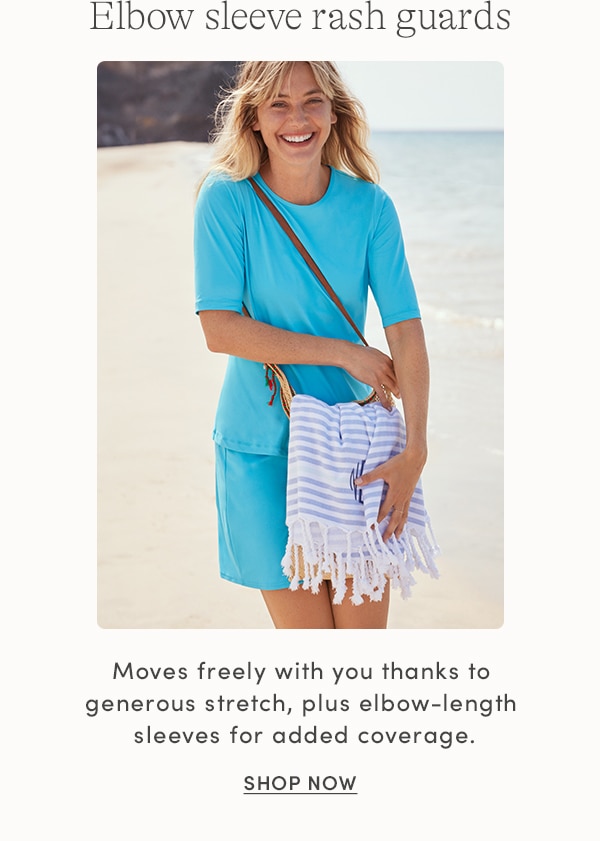 SHOP ELBOW SLEEVE RASH GUARDS