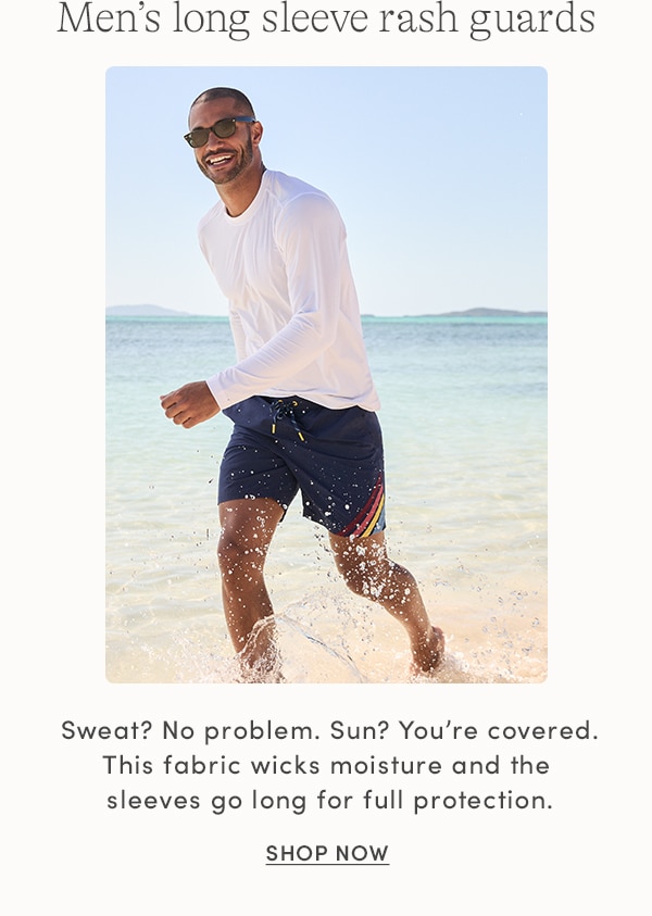 SHOP MEN'S RASH GUARDS