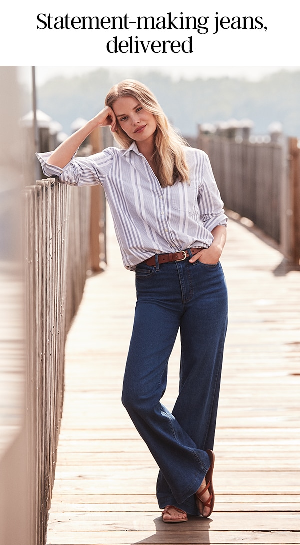 Click to shop women’s bottoms.