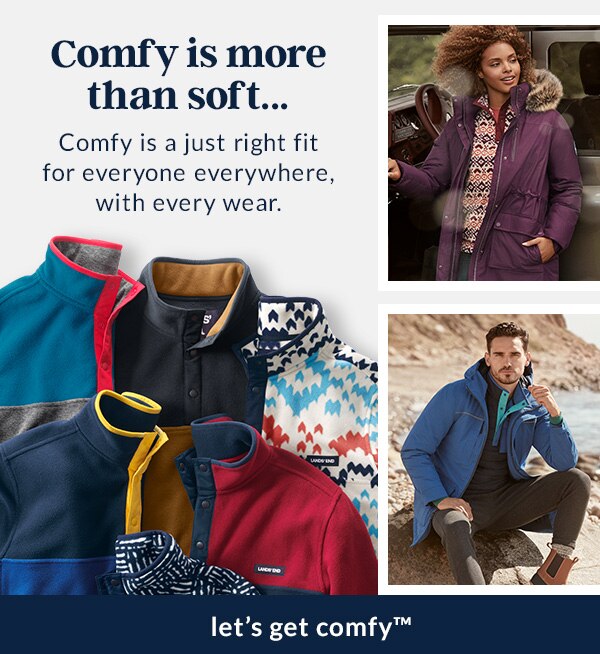 Comfy is more than soft...